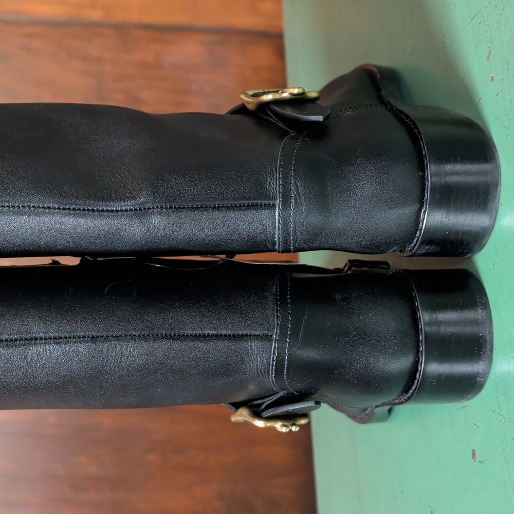 New COACH Madeline Knee High Boot (Women) Wide Calf Size 9.5 - Picture 4 of 16